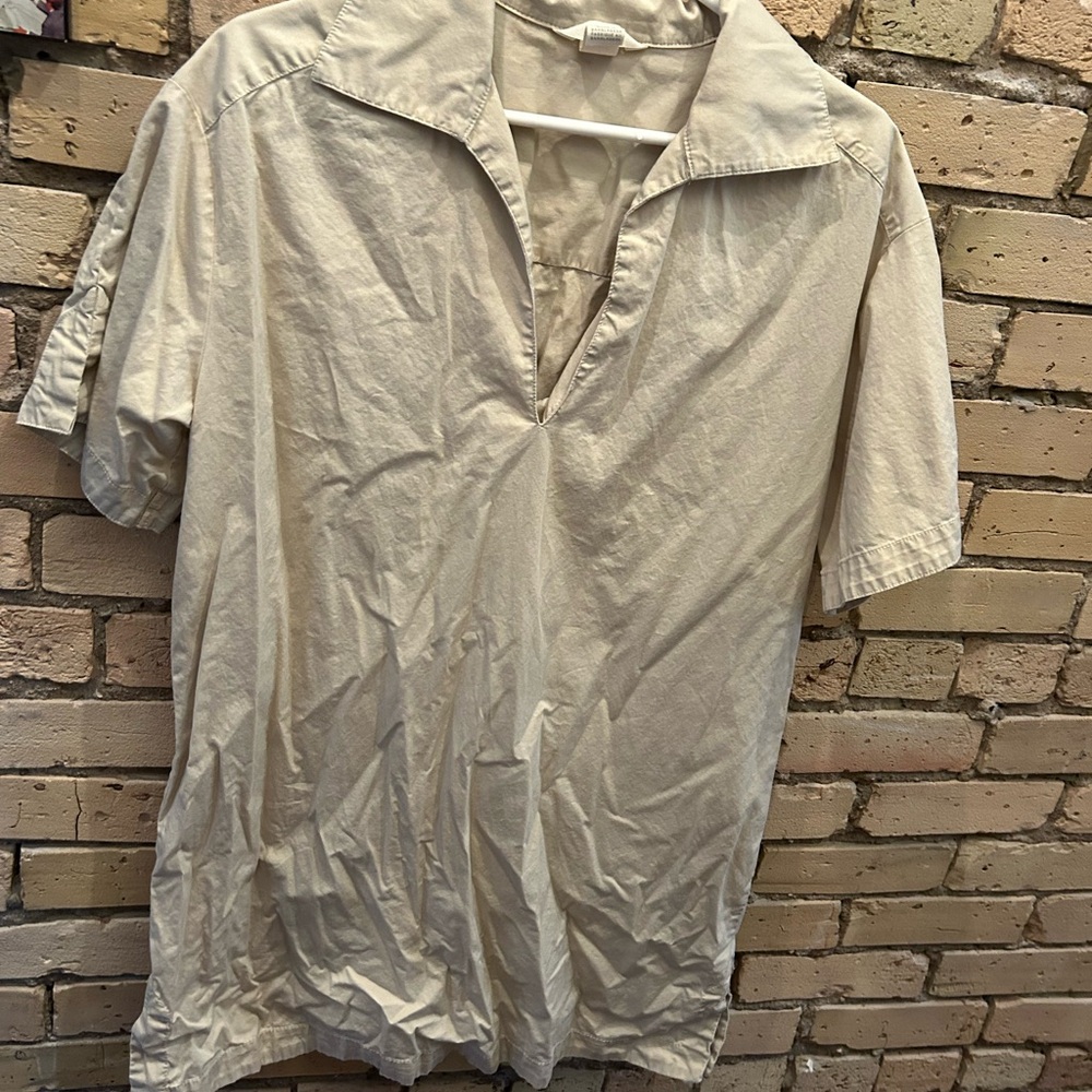 H&M Cream Casual Dress Mini